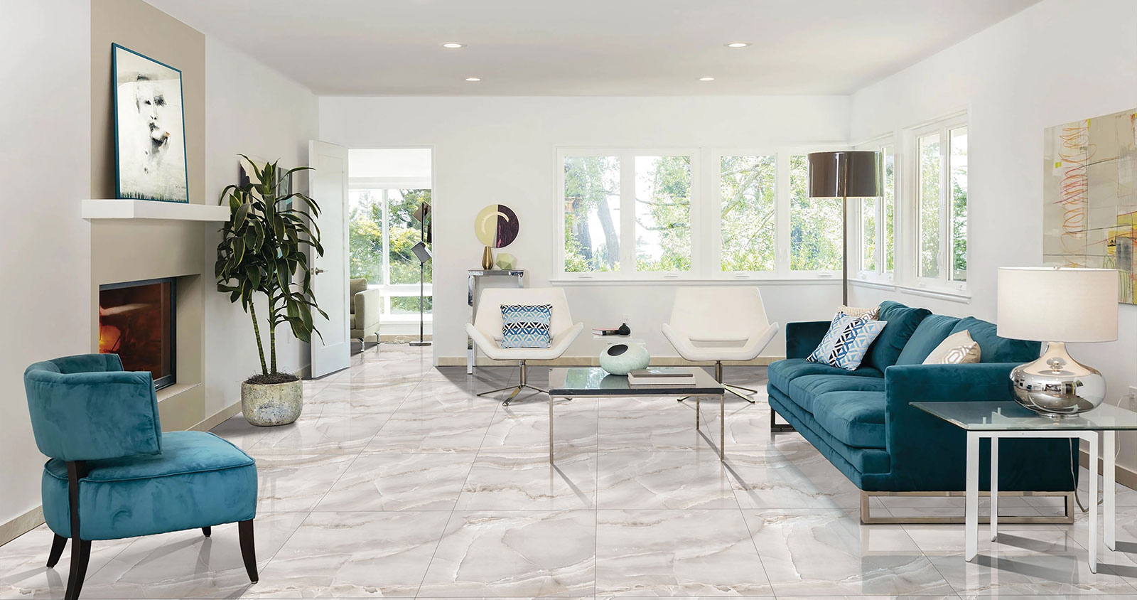 Premium tiled interior design by Paksa Divine